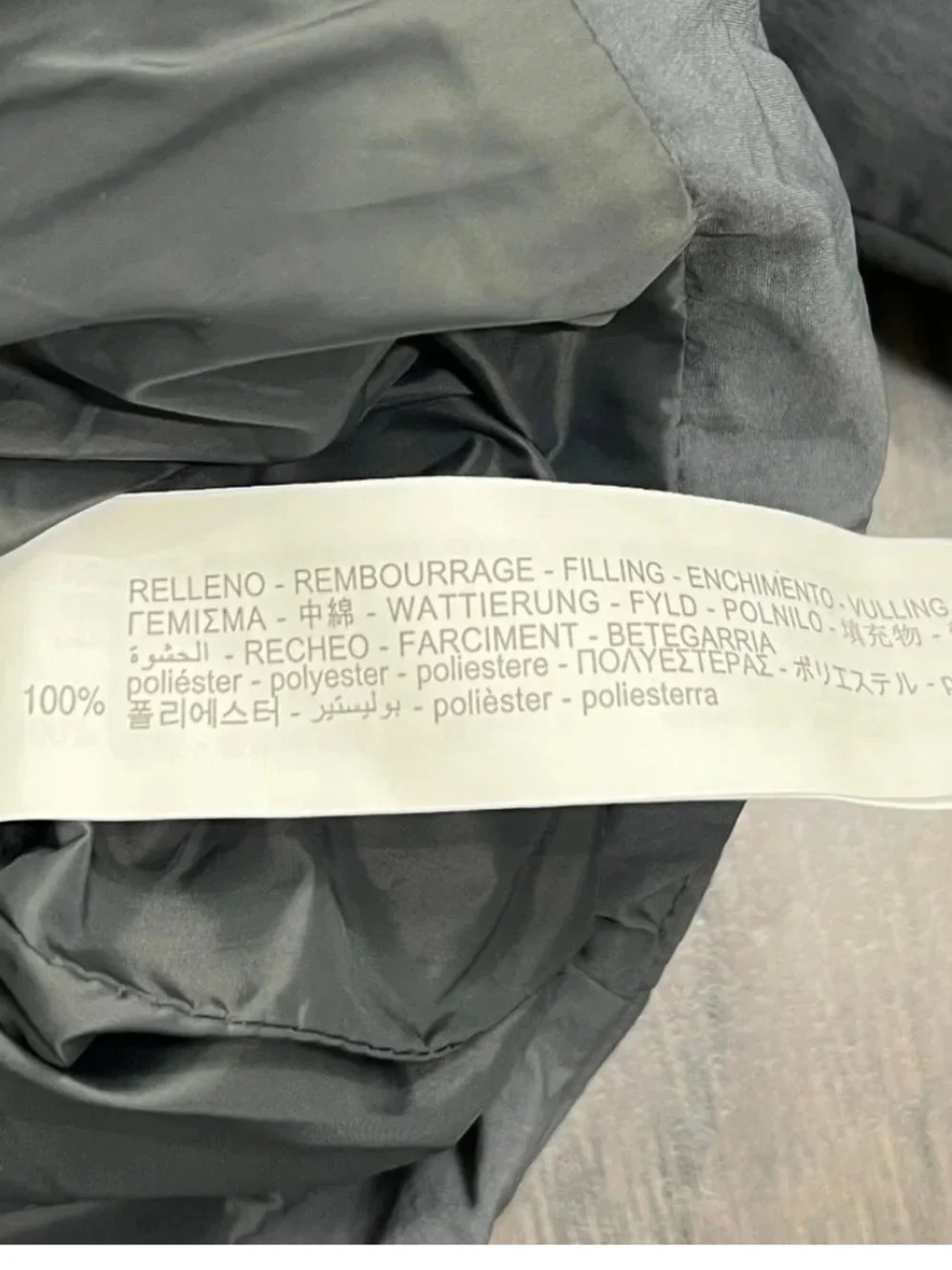Zara NWOT Wrap Front Puffer Jacket
